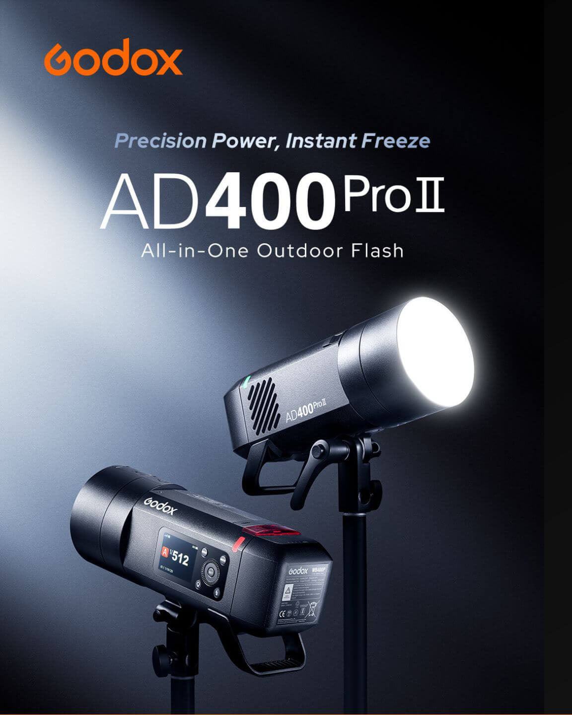 Godox AD400PRO II 400ws Flash – MoLight