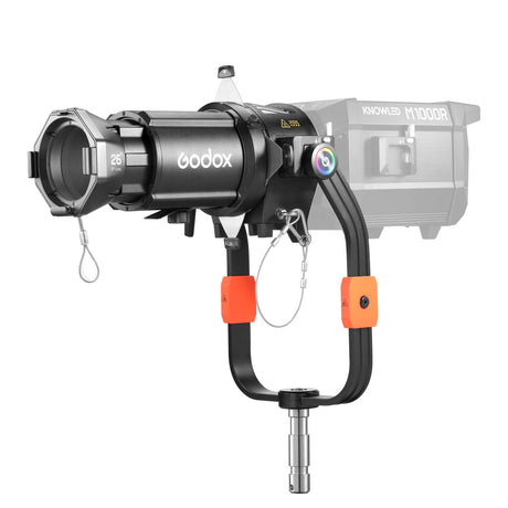 KNOWLED BP-Series Bowens S-Type-Mount Spotlight Attachment Kit (GODOX BP-19K, BP-26K, BP-36K)