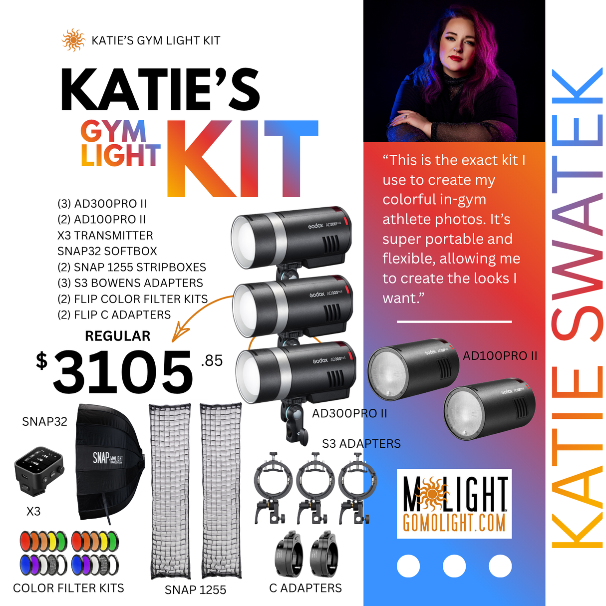 Katie Swatek Gym & Sports Kit