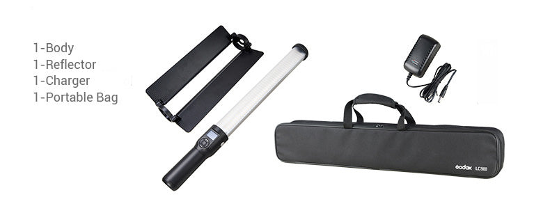 Godox LC500 LED Light Stick – Portable Power | MoLight