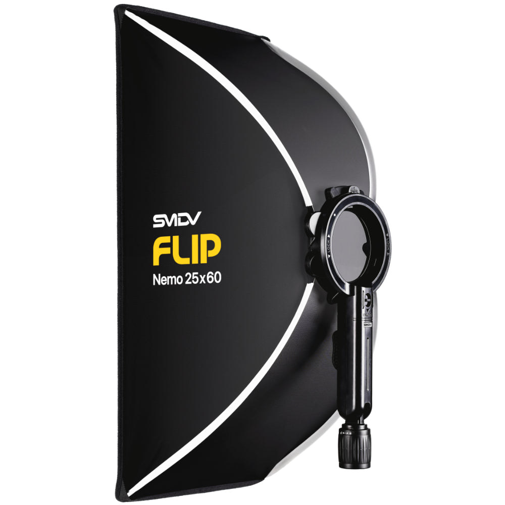 FLIP NEMO 10"x24" (25x60cm) Rectangular Stripbox