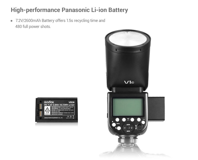Godox V1 Speedlight for Olympus/Panasonic – MoLight