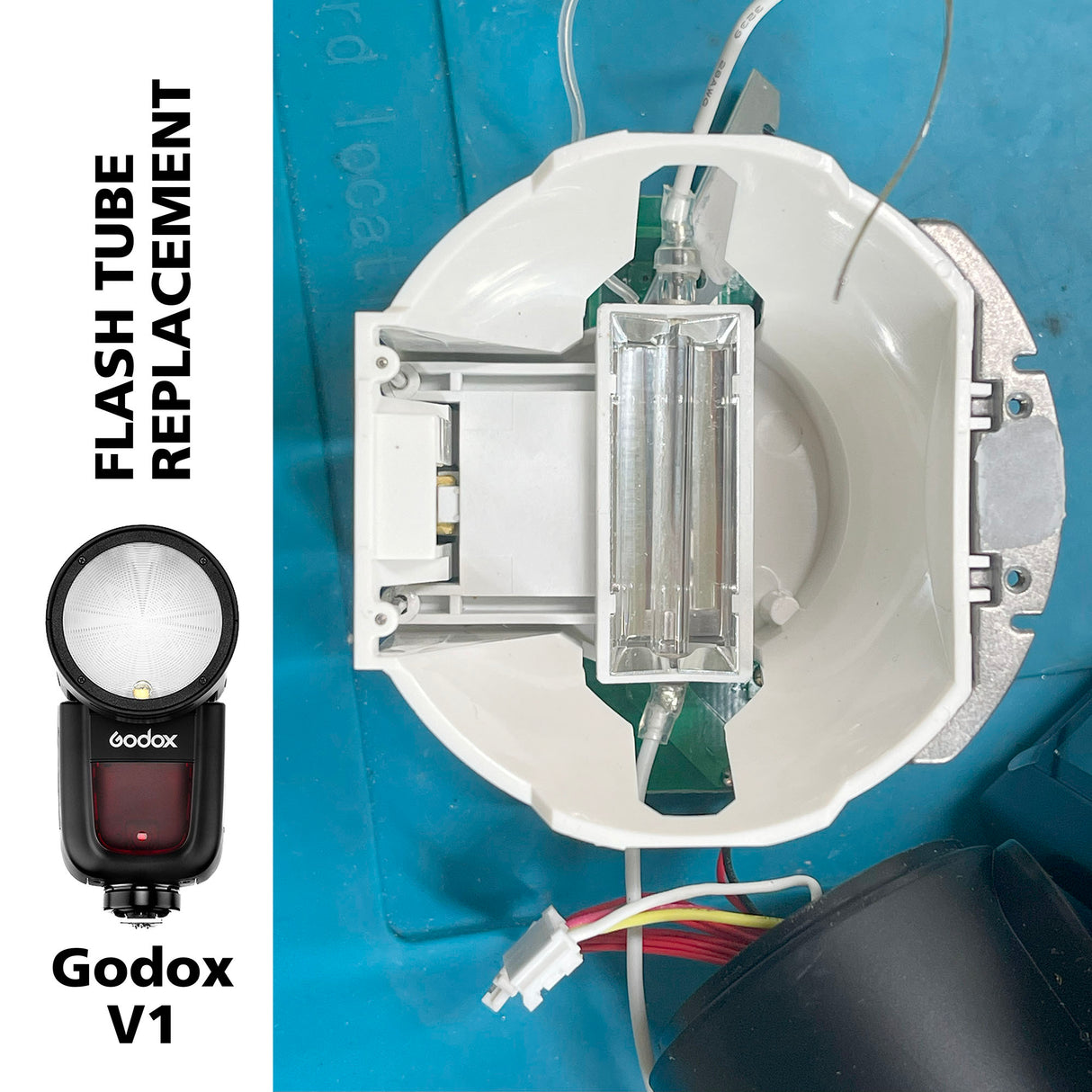 Godox V1 Flash Tube Replacement