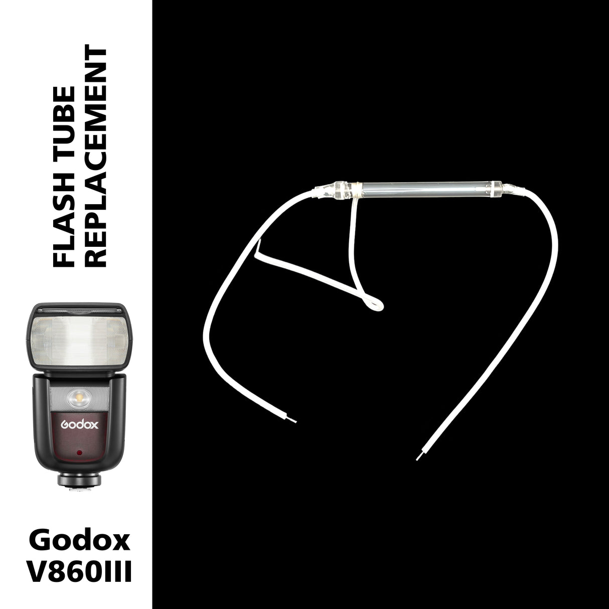 Godox V860III Flash Tube Replacement