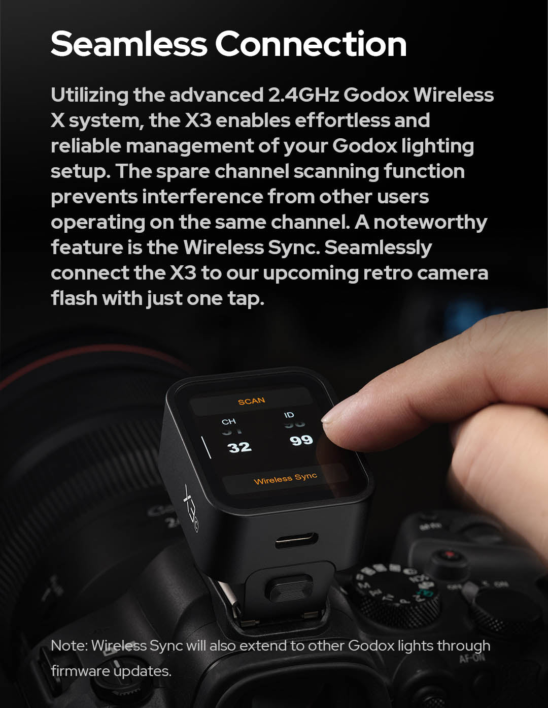 X3 N Touchscreen Transmitter for Nikon – MoLight