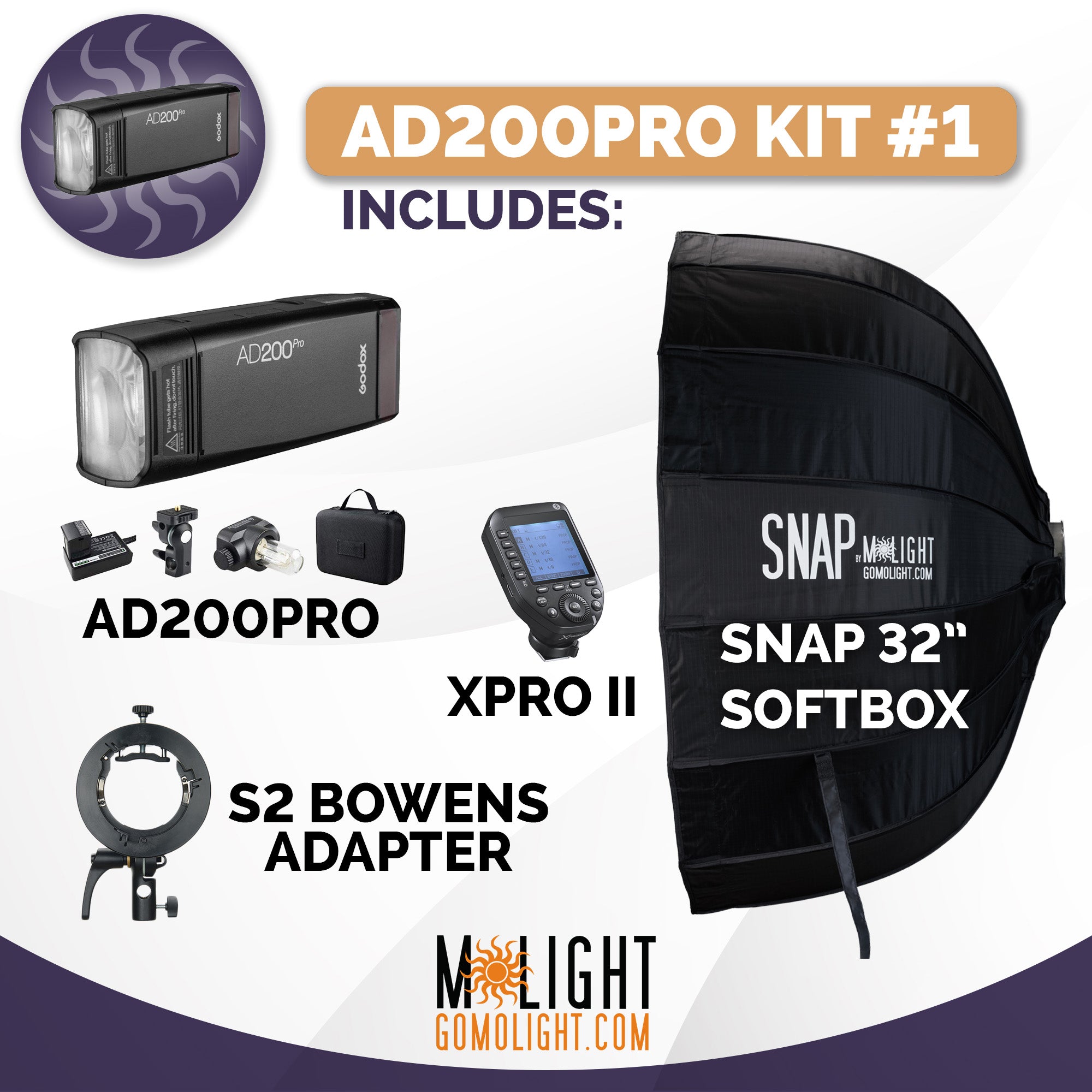 AD200Pro専用 Zgcine-godox用ダミーバッテリー、フラッシュライト、DT-AD200