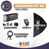 AD200Pro Kit #2 with SNAP2x3