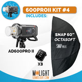 AD600Pro II Kit #4 with SNAP60