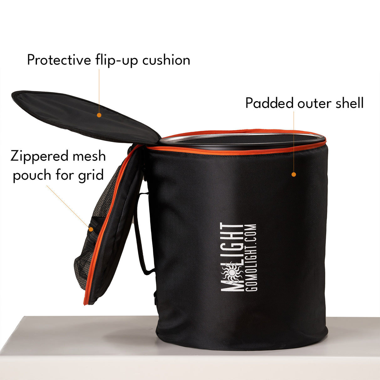 MoLight Long Throw Reflector Carrying Case