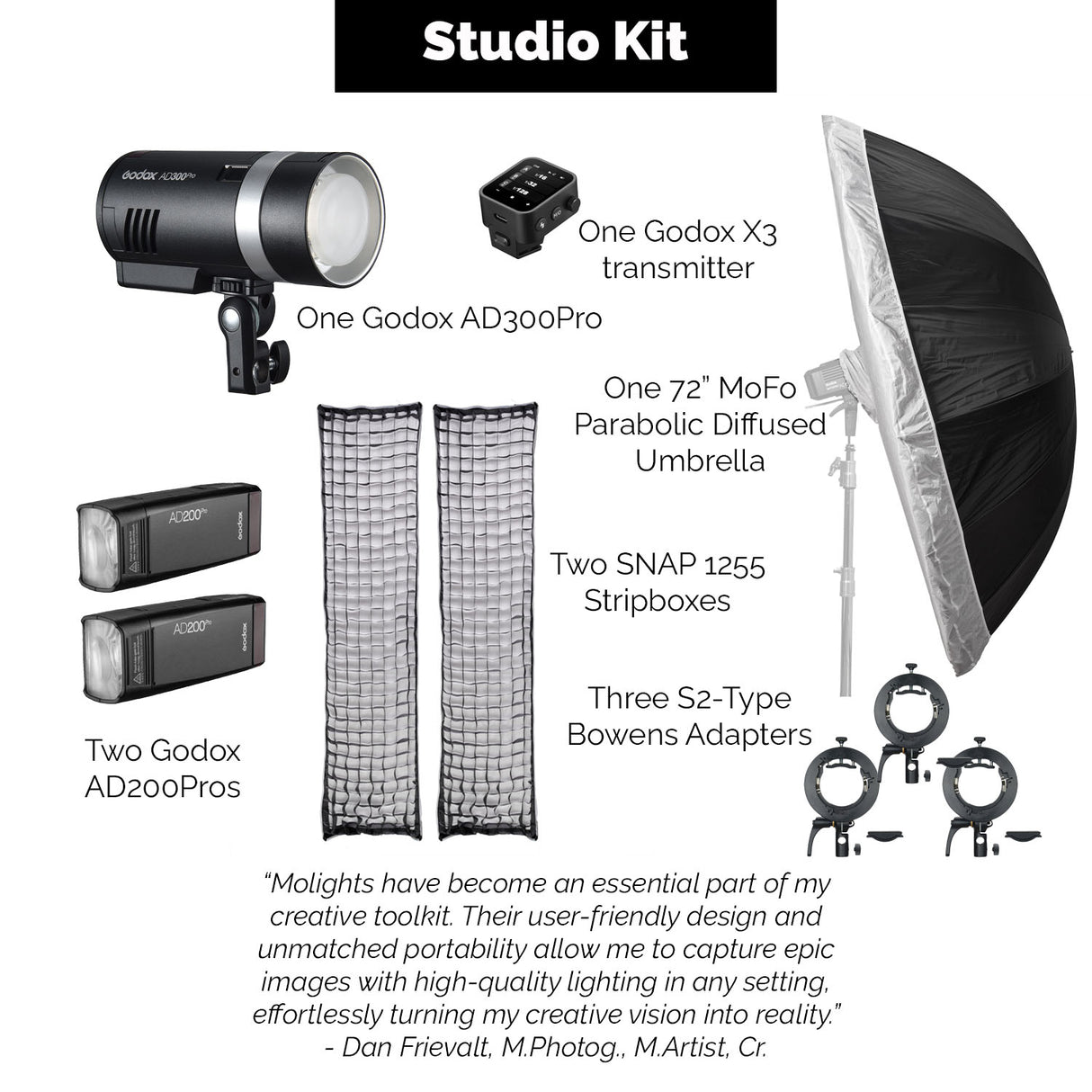 Dan Frievalt ProKit for Studio Portraits