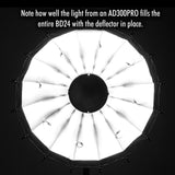 EXO BD24 Portable 24-inch Beauty Dish