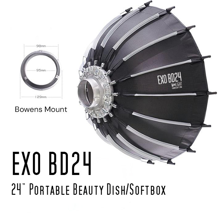 EXO BD24 Portable 24-inch Beauty Dish