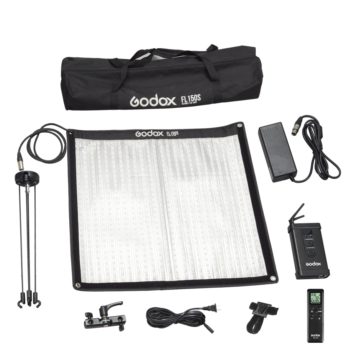 GODOX FL150S 60x60フレキシブルLEDライトソフトボックスセット Godox FL150S 60x60 Flexible LED Panel – MoLight
