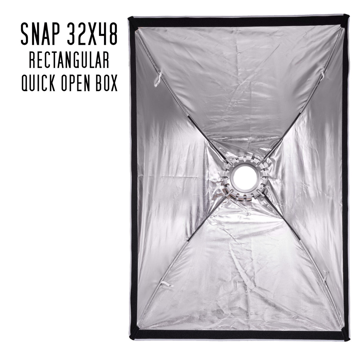 SNAP 32"x48" Large Rectangular Quick Open Softbox