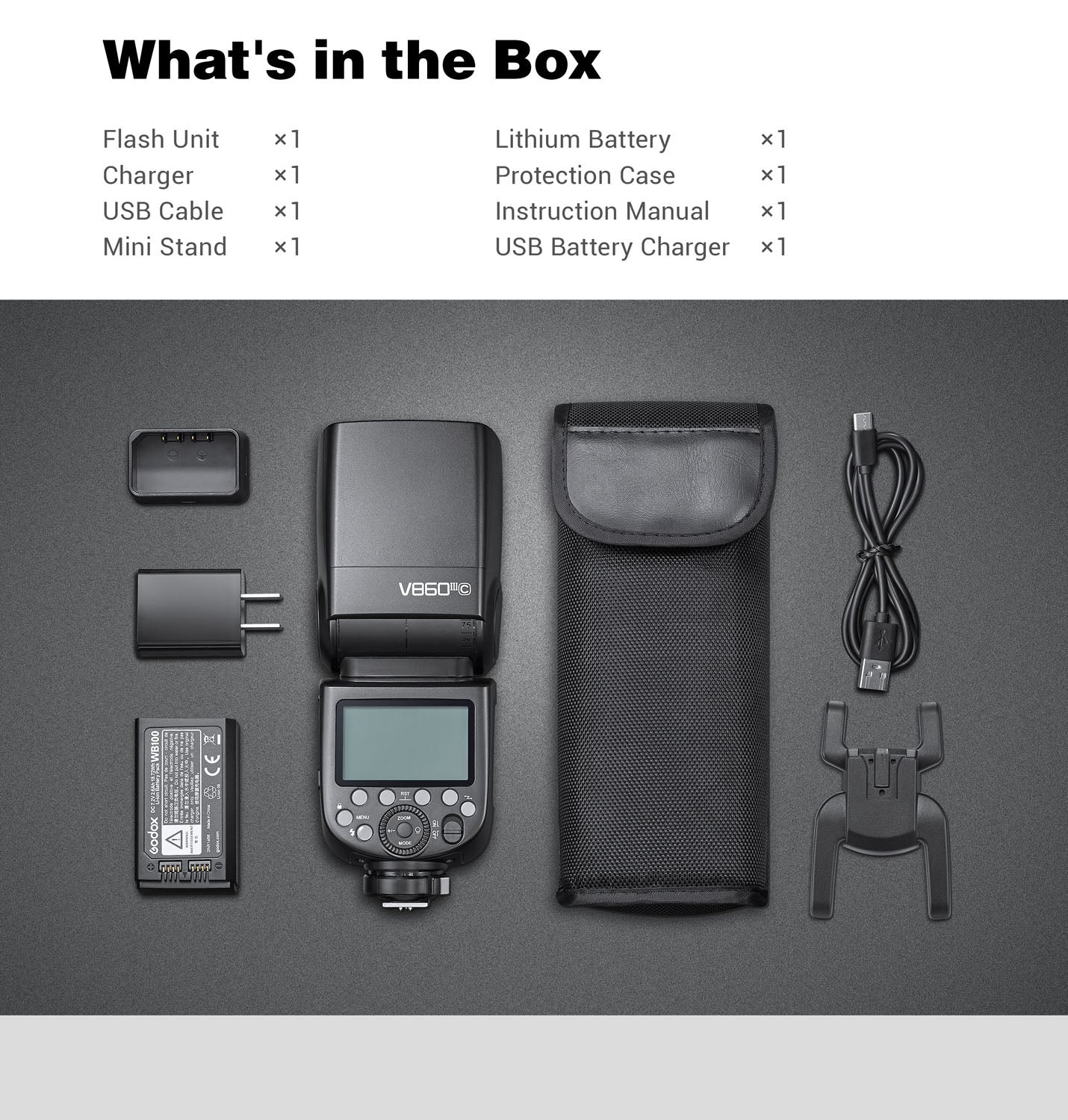 Godox V860III Canon Speedlight – MoLight