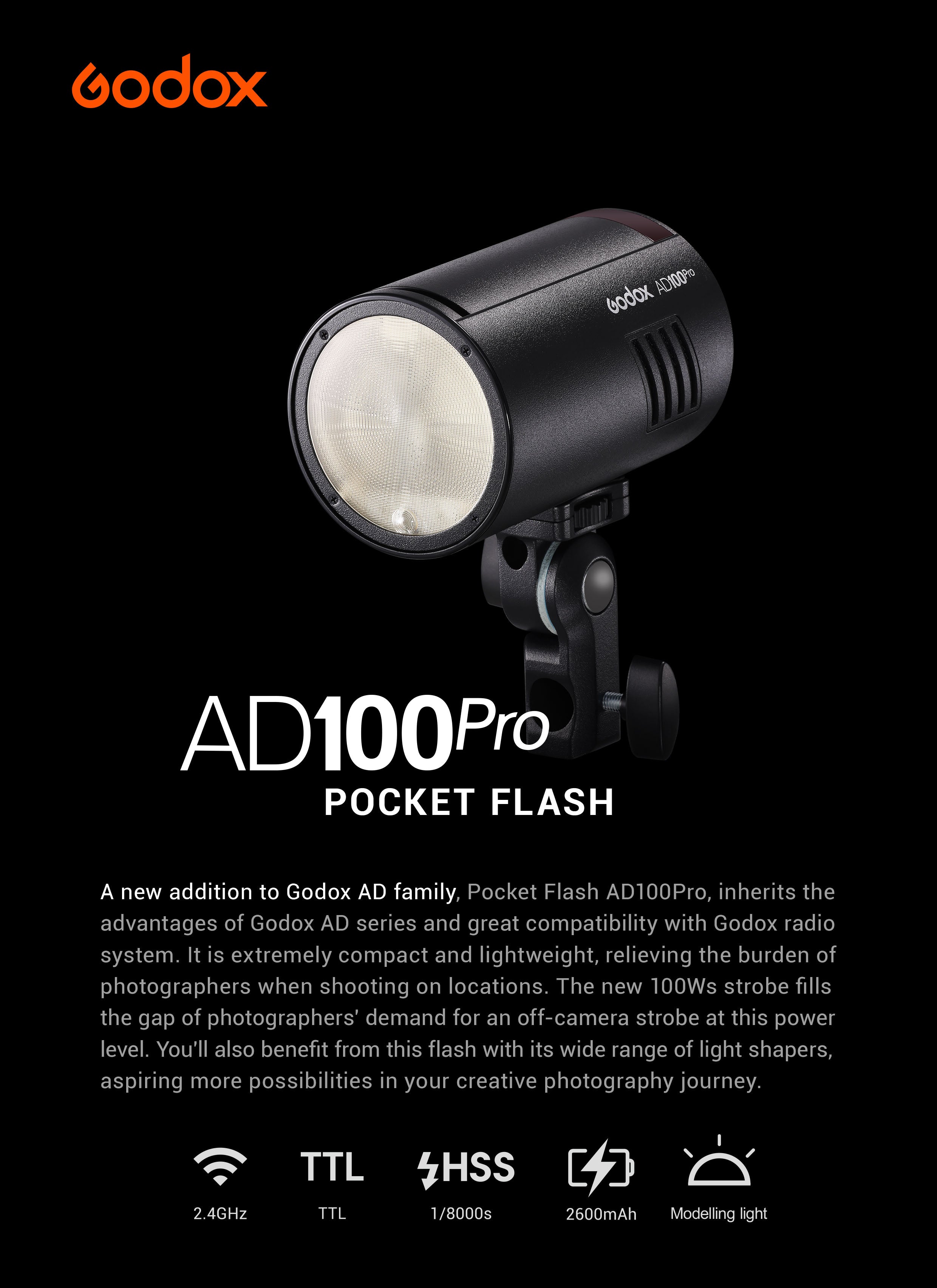 AD100Pro by Godox – MoLight
