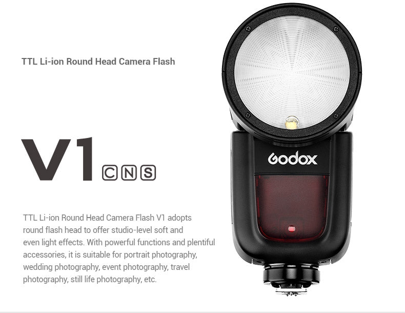 Godox V1 Speedlight for Canon