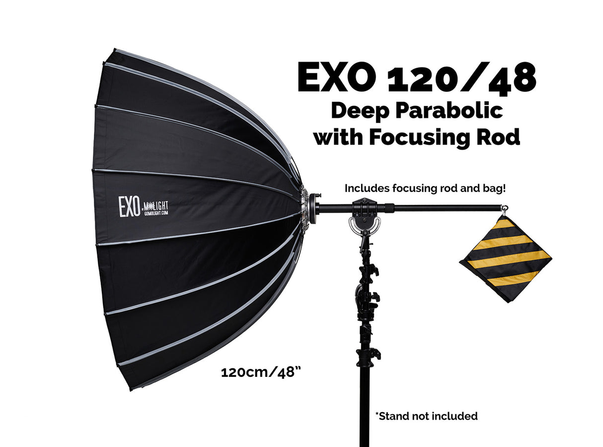 EXO120 Focusing Deep Parabolic + Focusing Rod