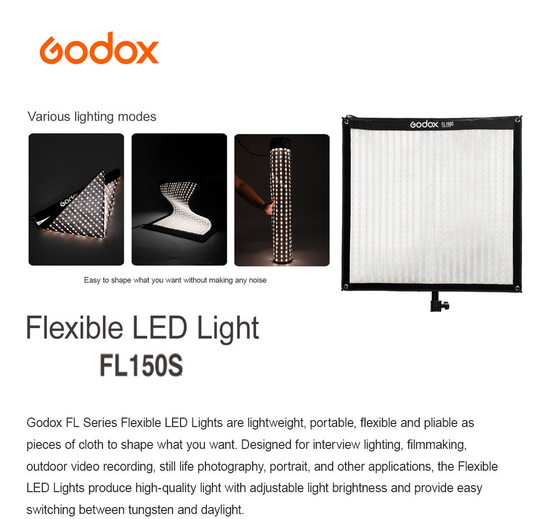Godox FL150S 60x60 Flexible LED Panel – MoLight