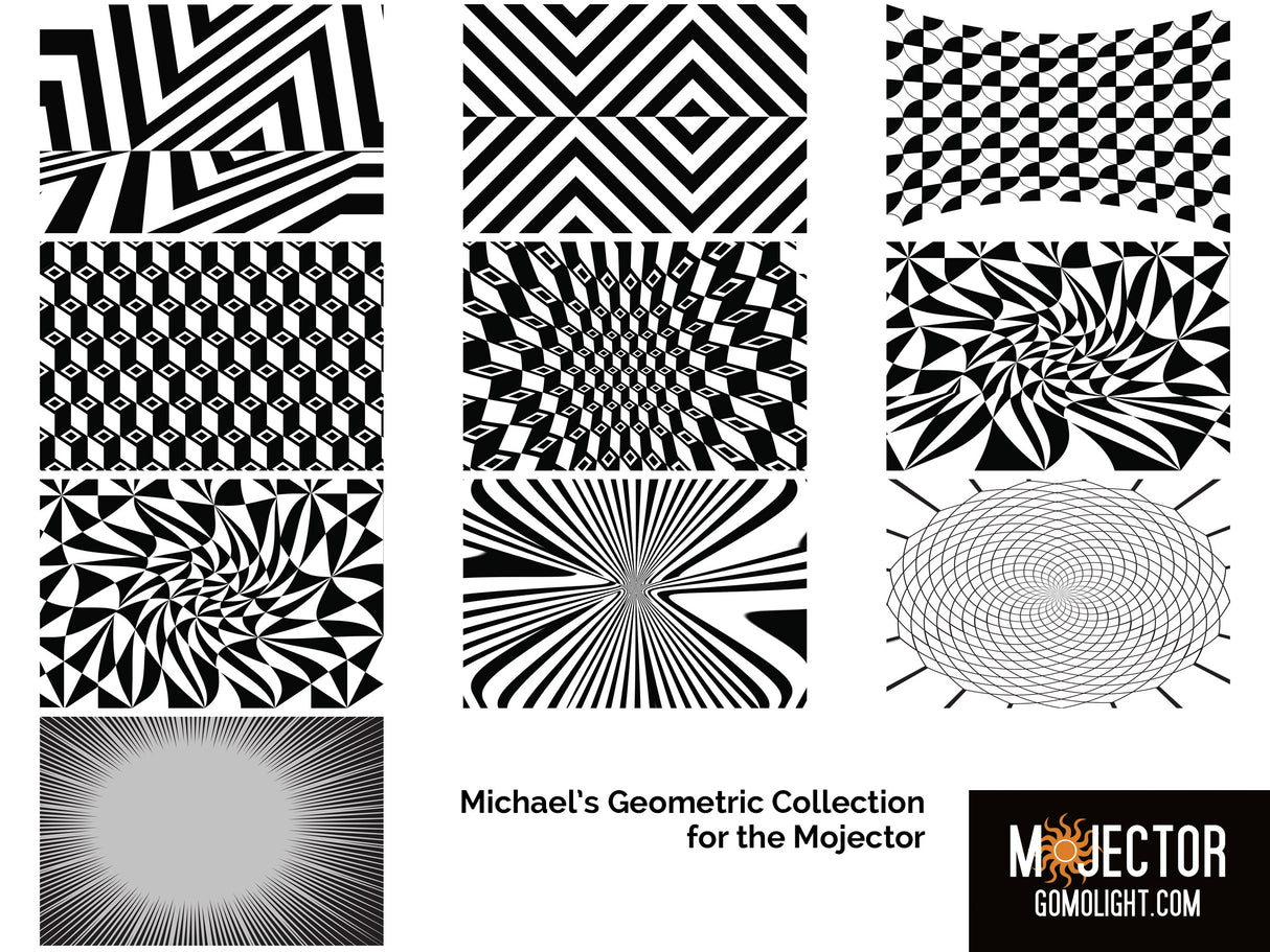 Mojector Michael's Geometric Collection
