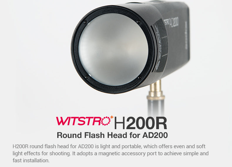 H200R Round Head for AD200