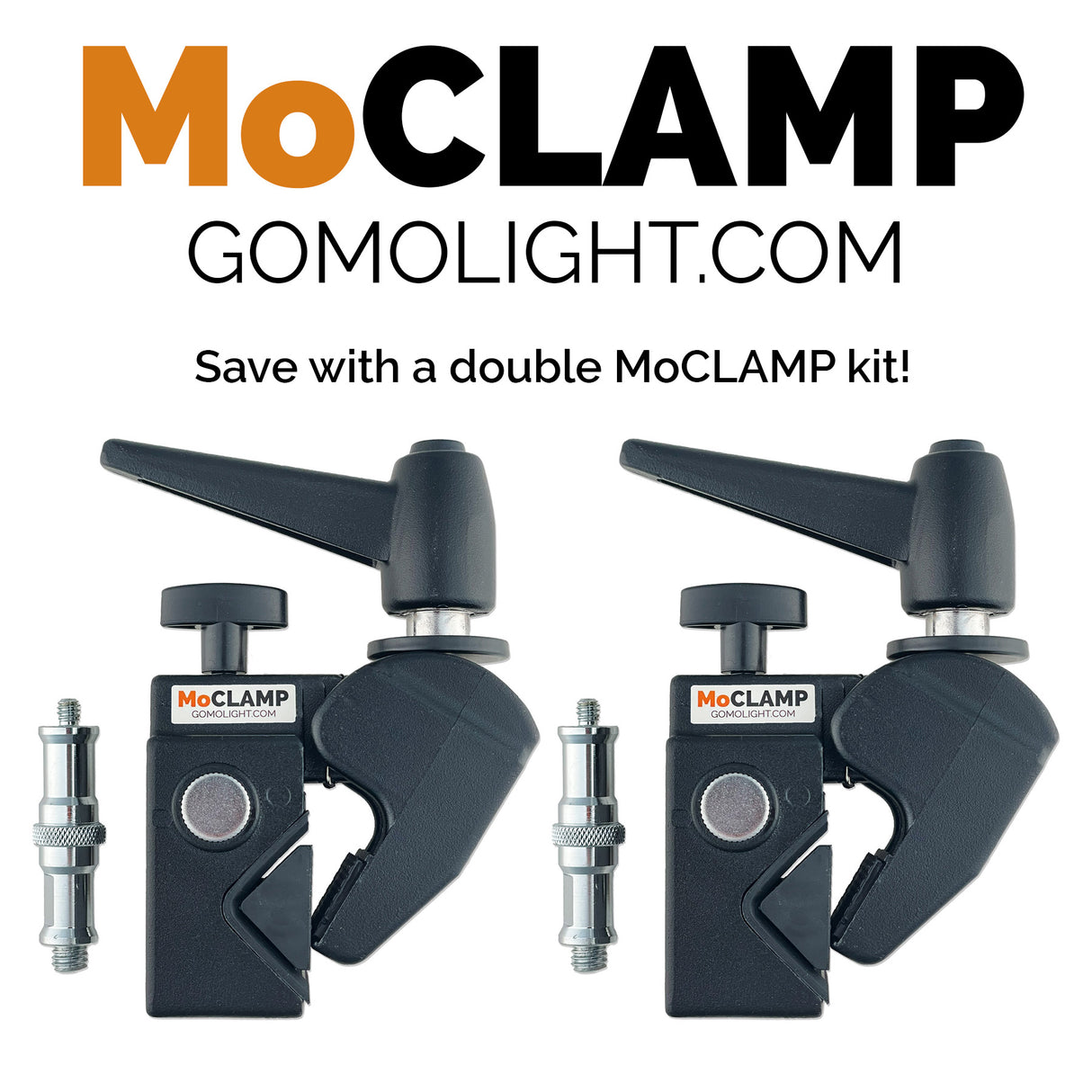 MoClamp DOUBLE Studio Super Clamp Kit