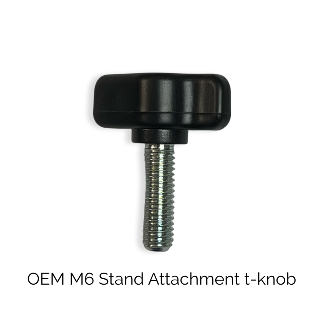 OEM M6 T-Knob for stand attachment