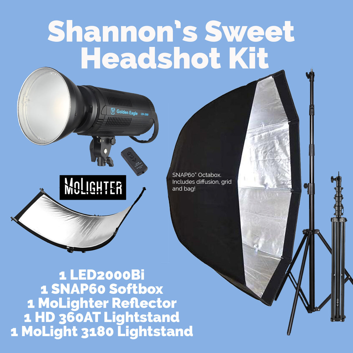 Shannon's Sweet Headshot Kit