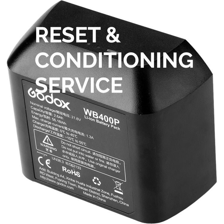AD400Pro and AD600Pro Battery Reset and Reconditioning
