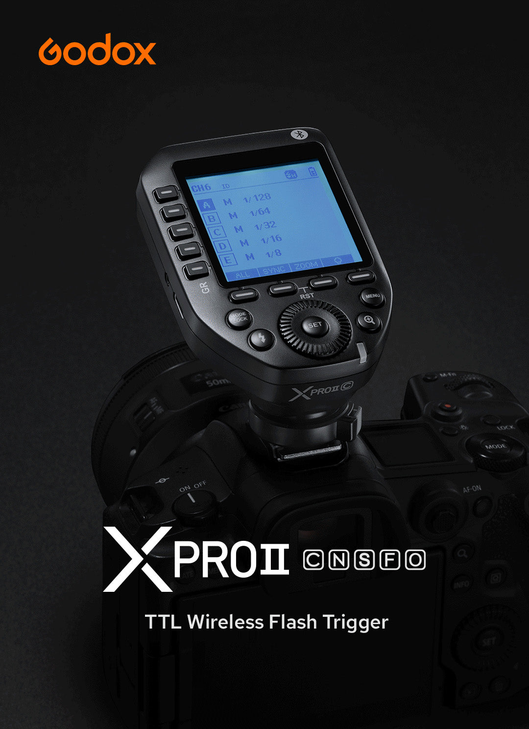 Godox XProII for Olympus/Panasonic